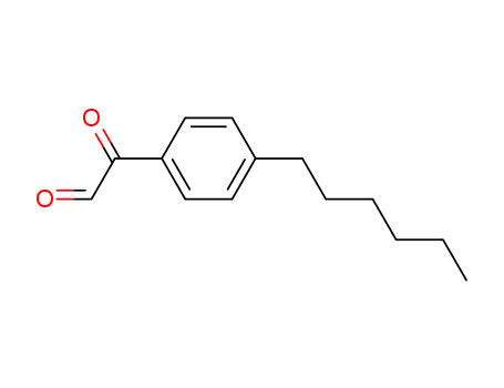 Benzeneacetaldehyde, 4-hexyl-a-oxo-