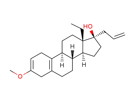 13β-Ethyl-3-methoxy-17α-allyl-gona-2,5(10)-dien-17β-ol