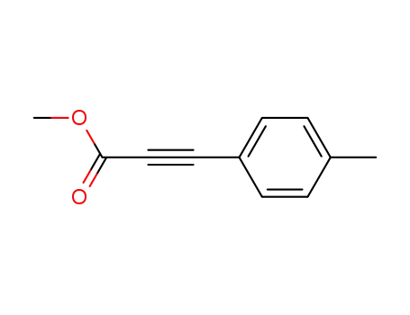 Molecular Structure of 7515-16-4 (2-Propynoic acid, 3-(4-methylphenyl)-, methyl ester)