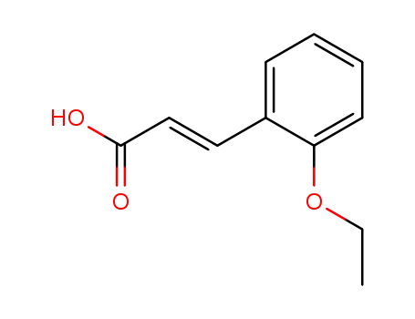 Molecular Structure of 59923-03-4 ((E)-3-(2-ethoxyphenyl)prop-2-enoate)