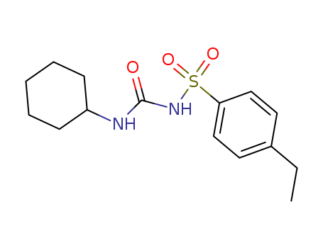 Benzenesulfonamide, N-[(cyclohexylamino)carbonyl]-4-ethyl-