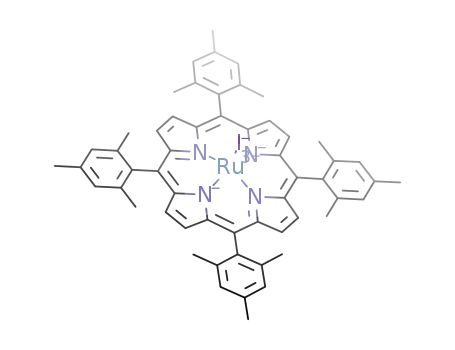 rhodium(III) 5,10,15,20-tetrakis(mesitylporphyrin)iodide