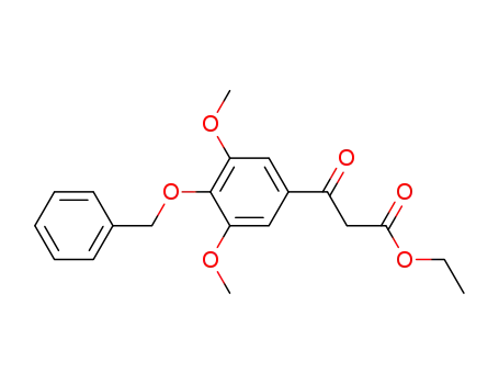 ethyl 3-(4-benzyloxy-3,5-dimethoxyphenyl)-3-oxopropionate