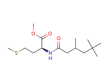 methyl (2S)-4-(methylthio)-2-(3,5,5-trimethylhexanamido)butanoate