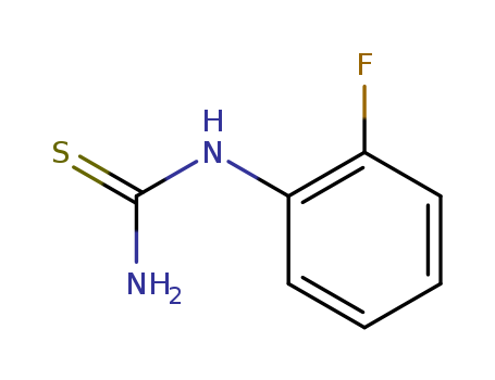 N-(2-Fluorophenyl)thiourea cas no. 656-32-6 98%