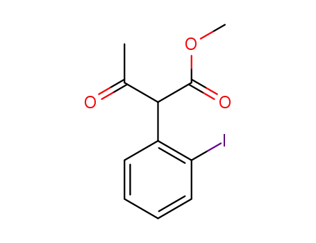 methyl 2-(2-iodophenyl)-3-oxobutanoate