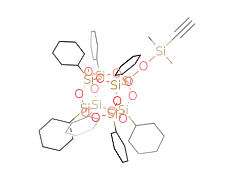 1-ethynyldimethylsiloxy-3,5,7,9,11,13,15-hepta(cyclohexyl)pentacyclo[9.5.1.13,9.15,15.17,13]octasiloxane