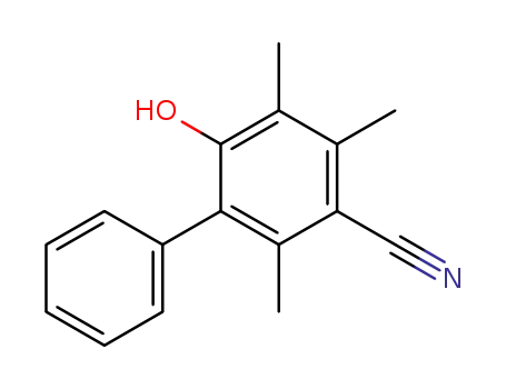 6-hydroxy-2,4,5-trimethylbiphenyl-3-carbonitrile