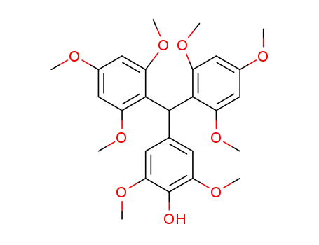 4-(bis(2,4,6-trimethoxyphenyl)methyl)-2,6-dimethoxyphenol