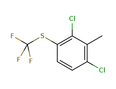 1,3-dichloro-2-methyl-4-(trifluoromethylsulfanyl)benzene