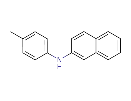Molecular Structure of 644-16-6 (N-(P-TOLYL)-2-NAPHTHYLAMINE)