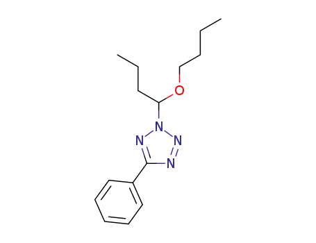 2-(1-butoxybutyl)-5-phenyl-2H-tetrazole