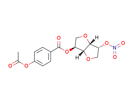 (1S,4S,5R,8R)-8-nitrooxy-2,6-dioxabicyclo[3.3.0]octan-4-yl-4-acetoxybenzoate