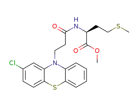 methyl N-[3-(2-chloro-10H-phenothiazin-10-yl)propanoyl]methionate
