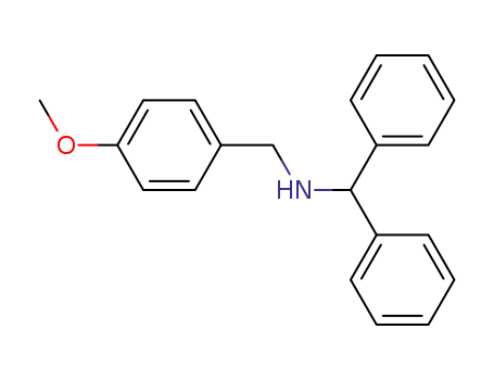 (diphenylmethyl)[(4-methoxyphenyl)methyl]amine