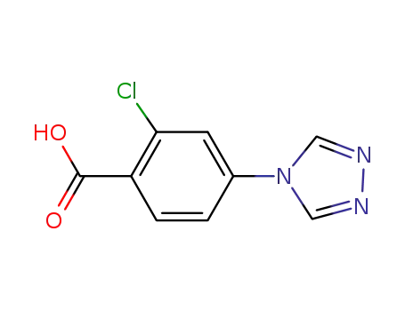 2-chloro-4-(4H-1,2,4-triazol-4-yl)benzoic acid