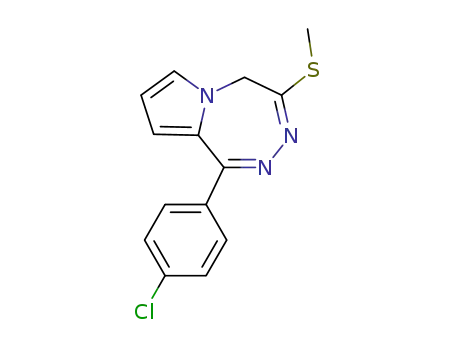 1-(4-chlorophenyl)-4-(methylsulfanyl)-5H-pyrrolo[2,1-d][1,2,5]triazepine