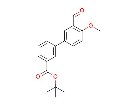 3'-formyl-4'-methoxybiphenyl-3-carboxylic acid tert-butyl ester