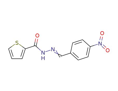 thiophene-2-carboxylic acid N'-(4-nitrobenzylidene)hydrazide