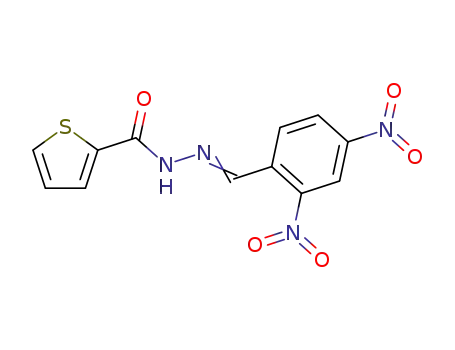 thiophene-2-carboxylic acid N'-(2,4-dinitrobenzylidene)hydrazide