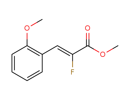methyl (2Z)-2-fluoro-3-(2-methoxyphenyl)acrylate