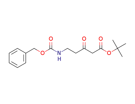 tert-butyl 5-(((benzyloxy)carbonyl)amino)-3-oxopentanoate