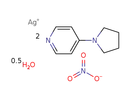 [Ag(4-(pyrrolidin-1-yl)pyridine)2]NO3*1/2H2O