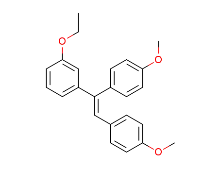(E)-[1-(3-ethoxyphenyl)-1,2-bis-(p-anisyl)]ethene