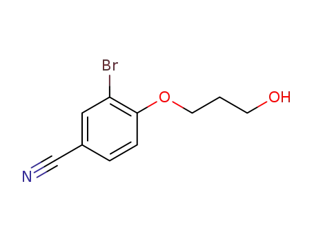 3-bromo-4-(3-hydroxypropoxy)benzonitrile