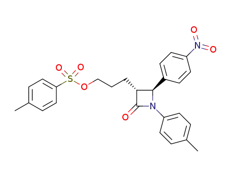 (3R,4S)-1-(4-methylphenyl)-3-(3-p-toluenesulfonate-n-propyl)-4-(4-nitrophenyl)-2-azetidinone