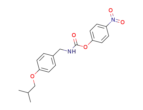4-nitrophenyl (4-isobutoxybenzyl)carbamate