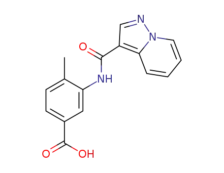 4-methyl-3-(pyrazolo[1,5-a]pyridine-3-carboxamido)benzoic acid