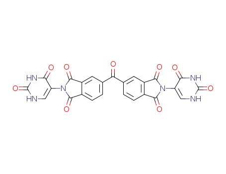 N,N′-bis(uracil-5-yl)benzophenone-3,3′,4,4′-tetracarboxylic diimide