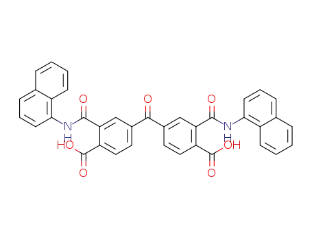 4,4'-carbonylbis(2-(naphthalen-1-ylcarbamoyl)benzoic acid)