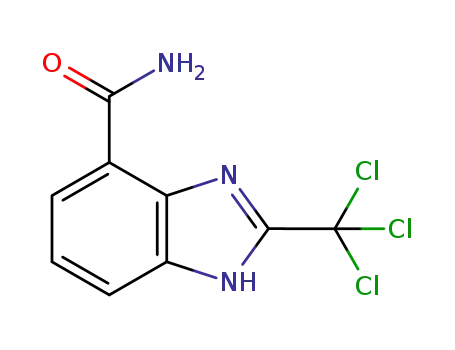 2-(trichloromethyl)-1H-benzo[d]immidazole-4-carboxamide