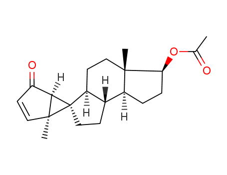 4,10:5,9-Dicyclo-9,10-secoandrost-1-en-3-one,17-(acetyloxy)-, (4a,5R,10a,17b)- (9CI)