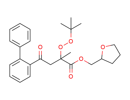 (tetrahydrofuran-2-yl)methyl 4-([1,1'-biphenyl]-4-yl)-2-(tert-butylperoxy)-2-methyl-4-oxobutanoate