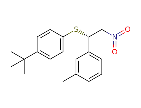 (S)-(4-(tert-butyl)phenyl)(2-nitro-1-(m-tolyl)ethyl)sulfide