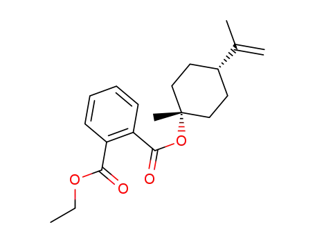 phthalic acid ethyl ester-(trans-p-menth-8-en-1-yl ester)