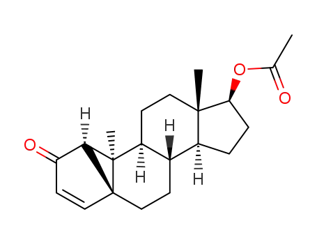 17β-acetoxy-1β,5β-cyclo-10α-androst-3-en-2-one