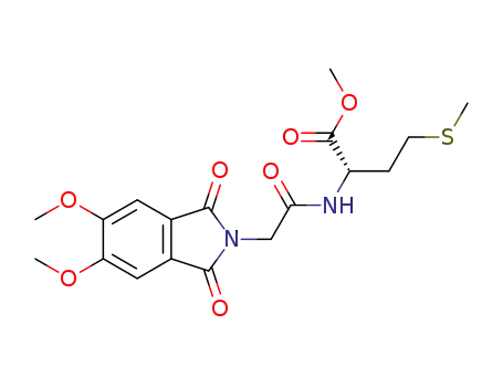 methyl 2-(2-(5,6-dimethoxy-1,3-dioxoisoindolin-2-yl)acetamido)-4-(methylthio)butanoate