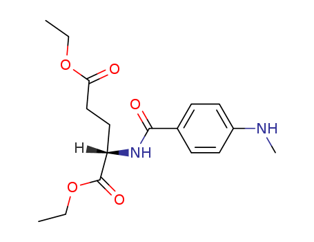 L-Glutamic acid,N-[4-(methylamino)benzoyl]-, 1,5-diethyl ester