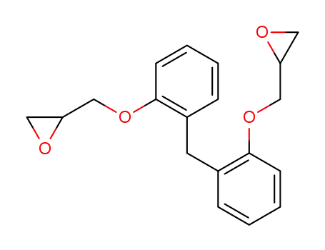 Molecular Structure of 54208-63-8 (2,2'-[methylenebis(o-phenyleneoxymethylene)]bisoxirane)