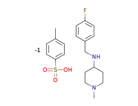 N-(4-fluorobenzyl)-1-methylpiperidin-4-amine p-toluenesulfonate