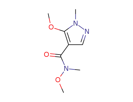 N,5-dimethoxy-N,1-dimethyl-1H-pyrazole-4-carboxamide