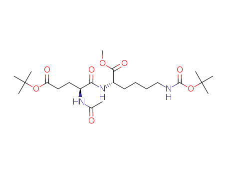 methyl (2S,5S)-3,6-diaza-2-[4-(tert-butoxycarbonyl)aminobutyl]-5-[2-(tert-butoxycarbonyl)ethyl]-4,7-dioxooctanoate