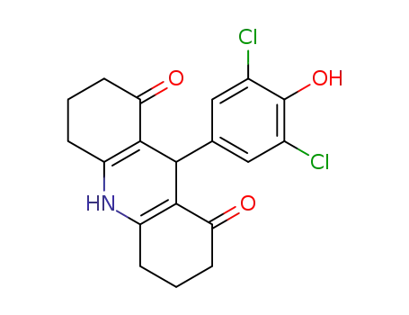 9-(3,5-dichloro-4-hydroxyphenyl)-3,4,6,7,9,10-hexahydroacridine-1,8(2H,5H)-dione
