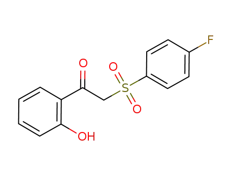 2-(4-fluorobenzenesulfonyl)-1-(2-hydroxyphenyl)ethanone