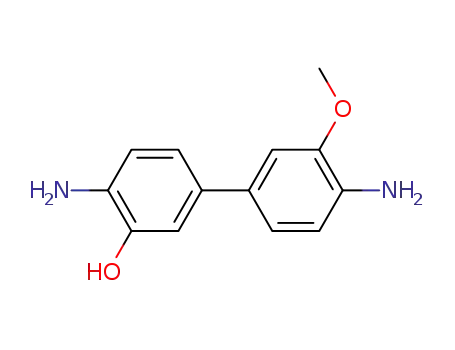 4,4'-diamino-3'-methoxy-biphenyl-3-ol
