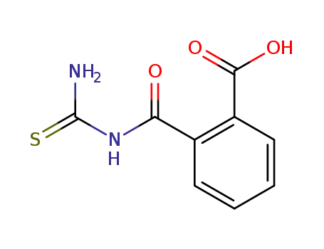 Molecular Structure of 36053-26-6 (2-(carbamothioylcarbamoyl)benzoic acid)